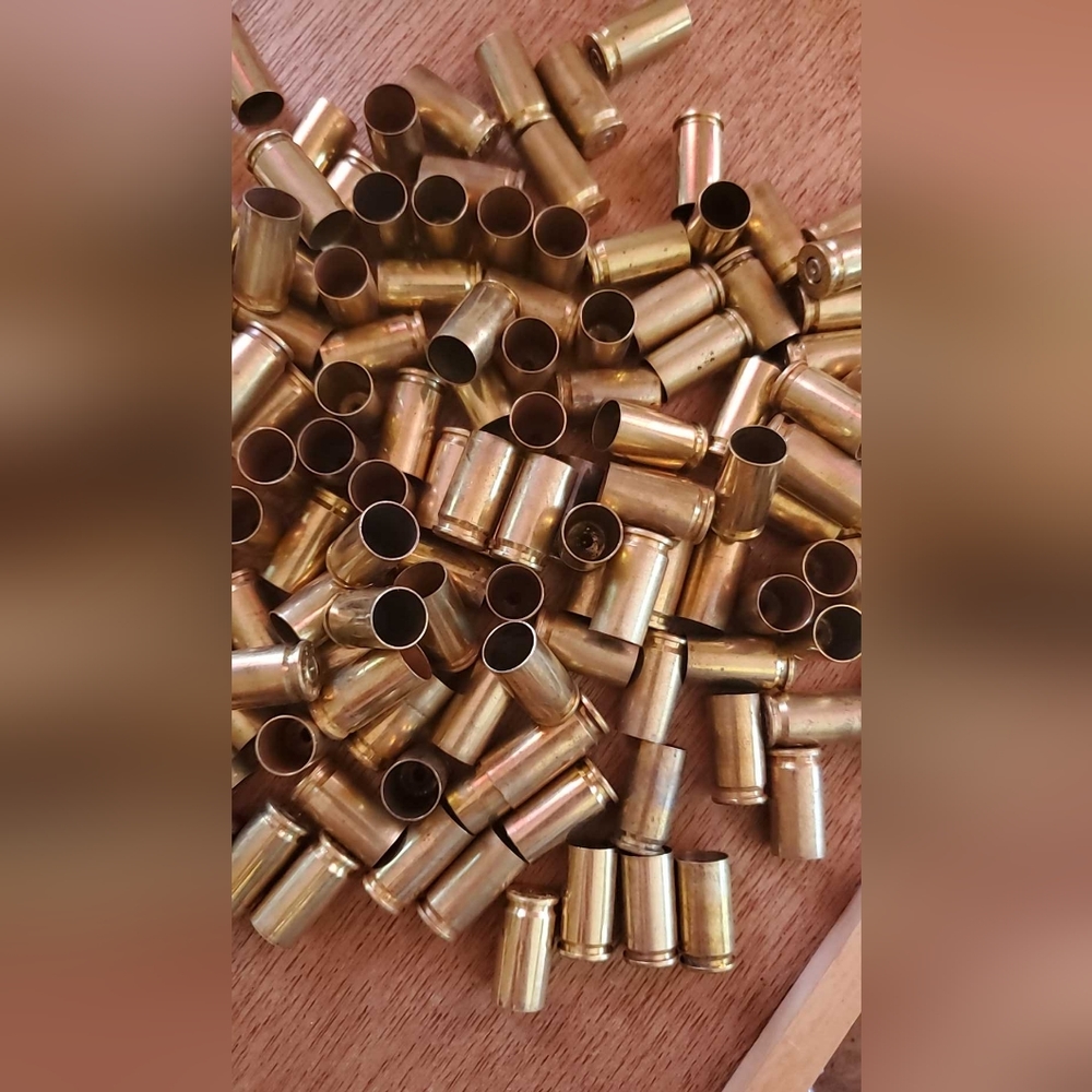 ARTS & CRAFTS Supplies empty 9mm brass ammo cases Jewelry Making